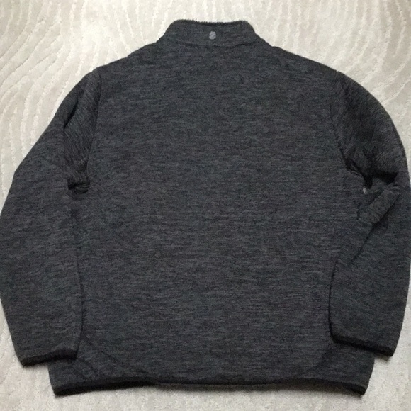 Izod fleecy sweatshirt-jacket - cozy but sharp - Picture 7 of 8